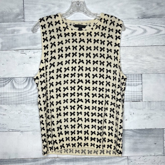J. Crew Tops - J. Crew Bow Sweater Vest